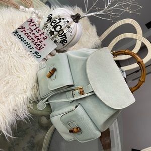 Gucci Bamboo Backpack
